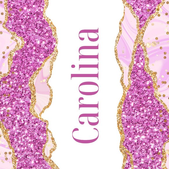 Personalized Purple Tumbler, Custom Glitter Tumbler, Birthday Gift For Her - Picture 2 of 7